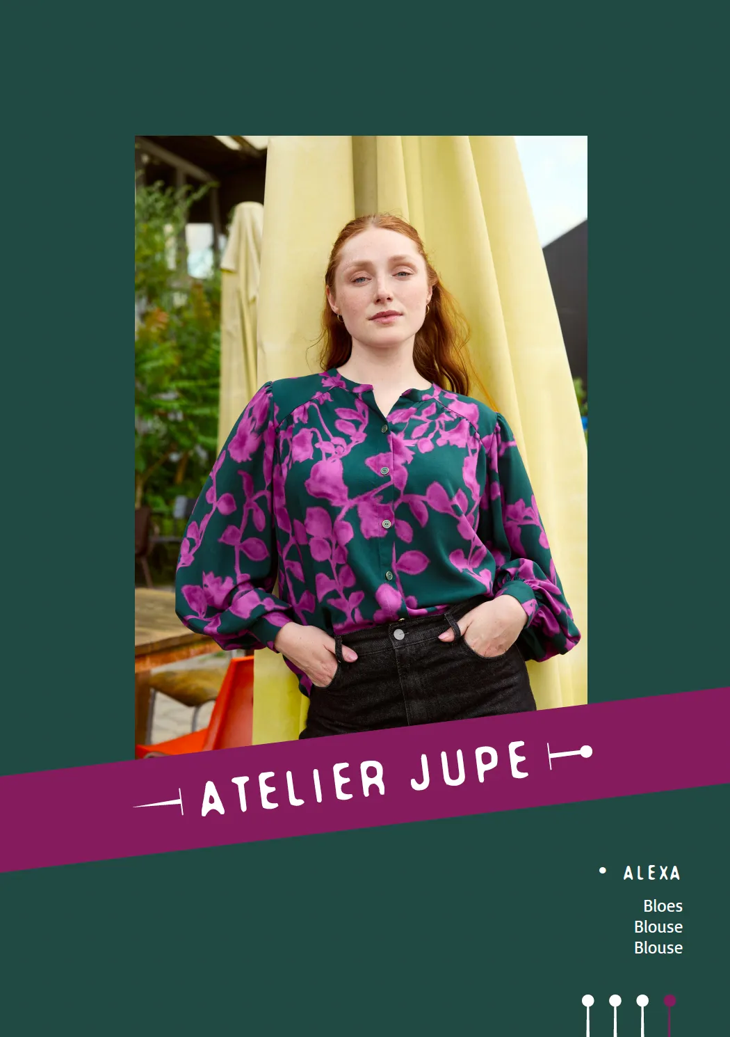 Patroon blouse Alexa - Atelier Jupe